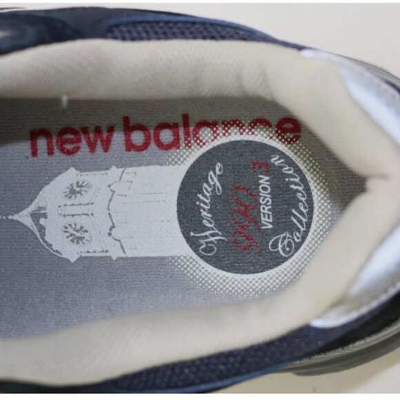 New Balance 990v3 Men's Shoes M990NB3 Size US 10.5 Made in USA Navy Denim MiUSA - Picture 14 of 16